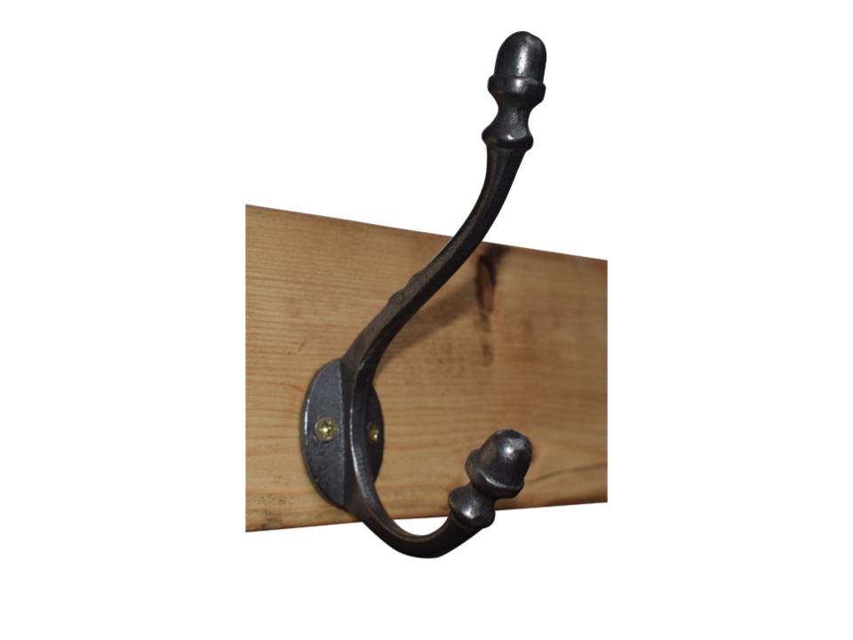 Coat and Shoe Rack With Shelf and 6 Hooks