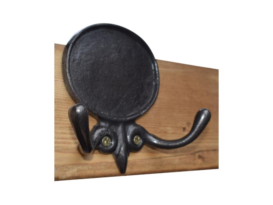 Coat and Shoe Rack With Shelf and 6 Hooks