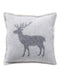 Deer Grey Cushion Cover By J.J. Textie