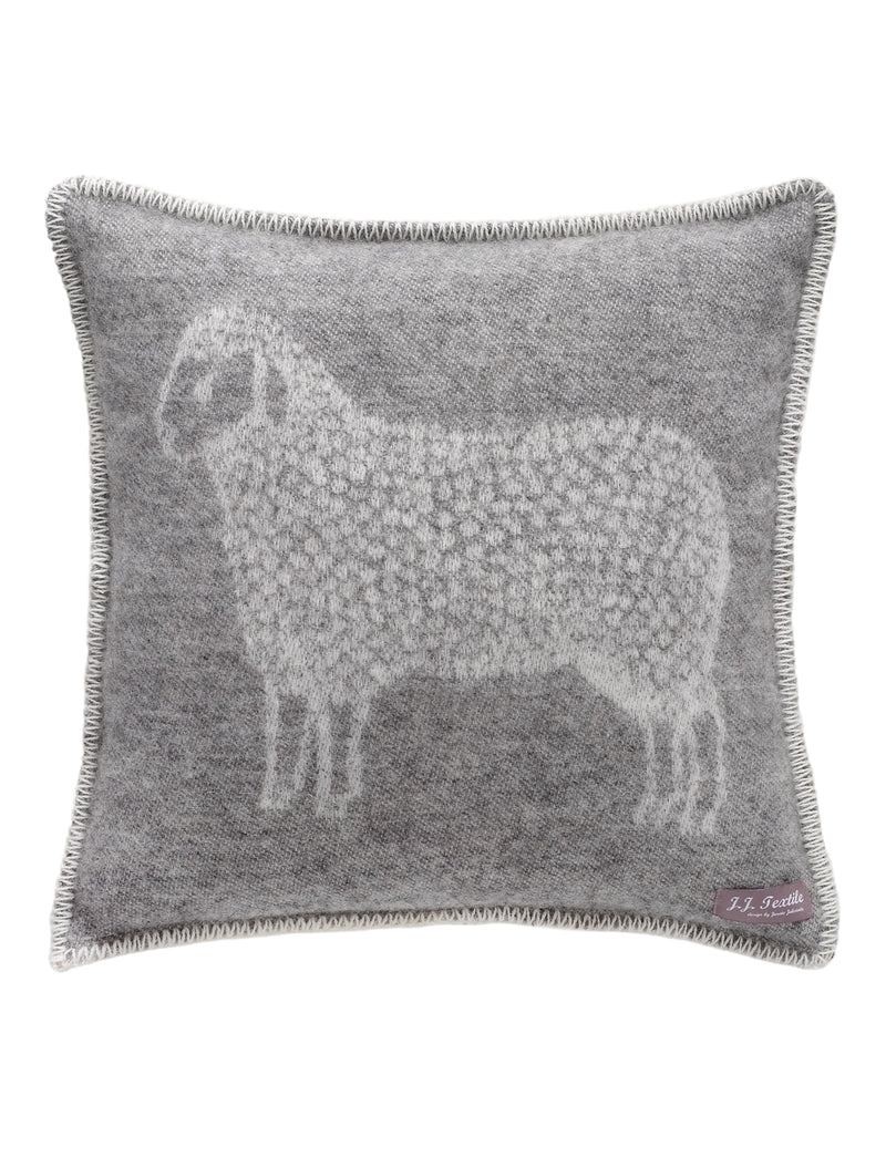 Sheep Cushion Cover By J.J. Textie