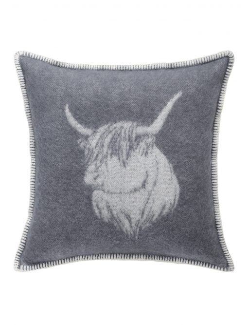 Highland Cow Cushion Cover By J.J. Textie
