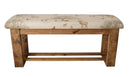 Hallway or Dining Table Bench - Tatton Country Fabric
