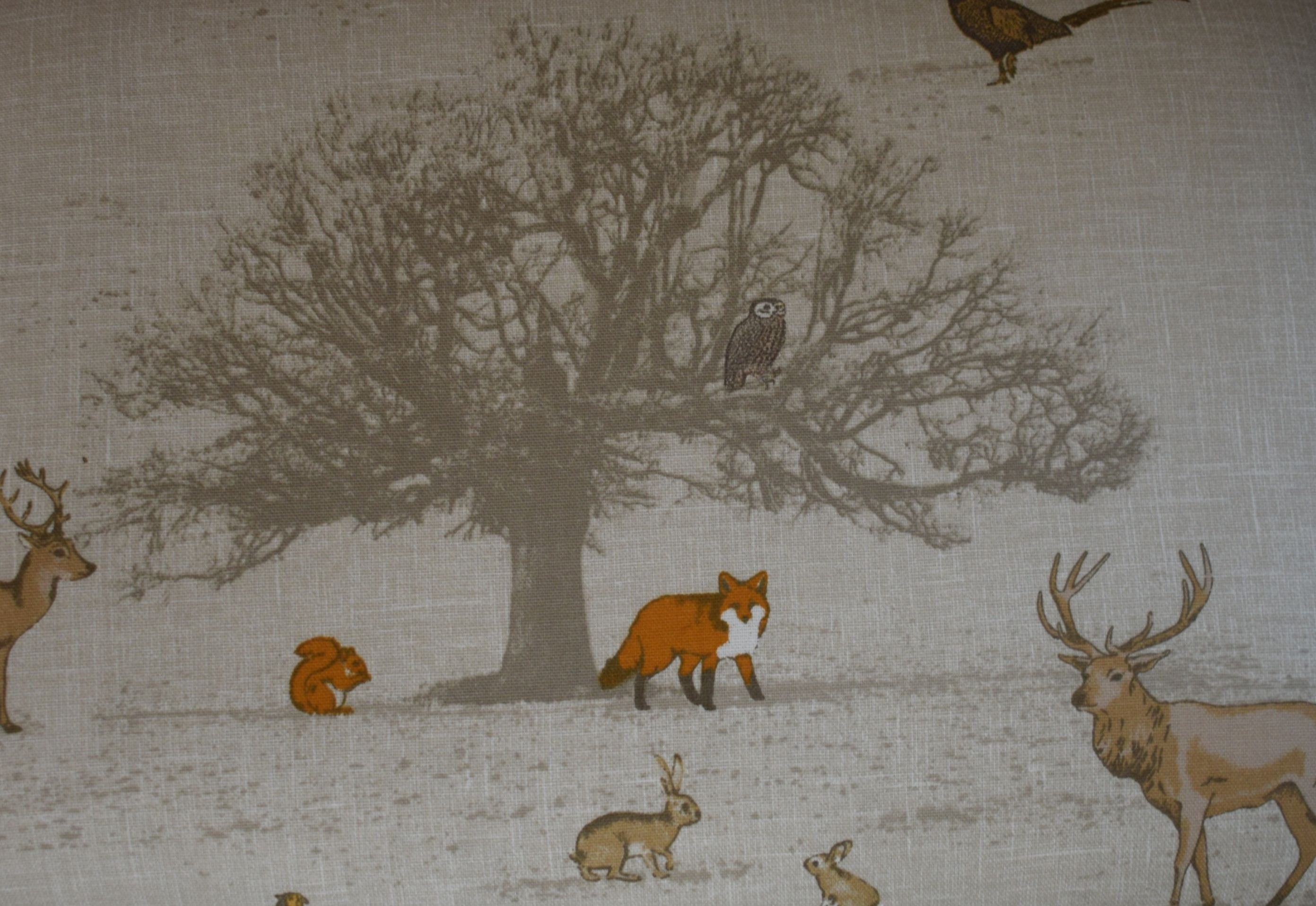 Hallway or Dining Table Bench - Tatton Country Fabric